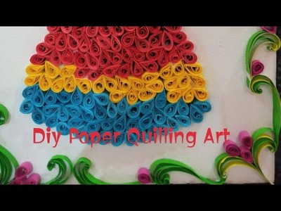 Diy Paper Quilling Art very Beautiful and intresting work Specially For Art lovers