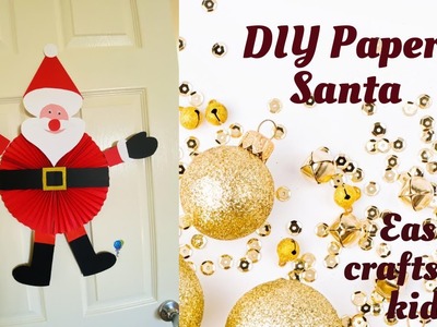 DIY santa claus | How to make santa claus | Christmas crafts |  KIDS crafts | Santa Claus For Kids
