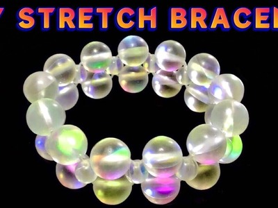DIY Stretch Bracelet | How to make a Bead Bracelet | Stretch Bracelet Knot | Beaded Bracelet