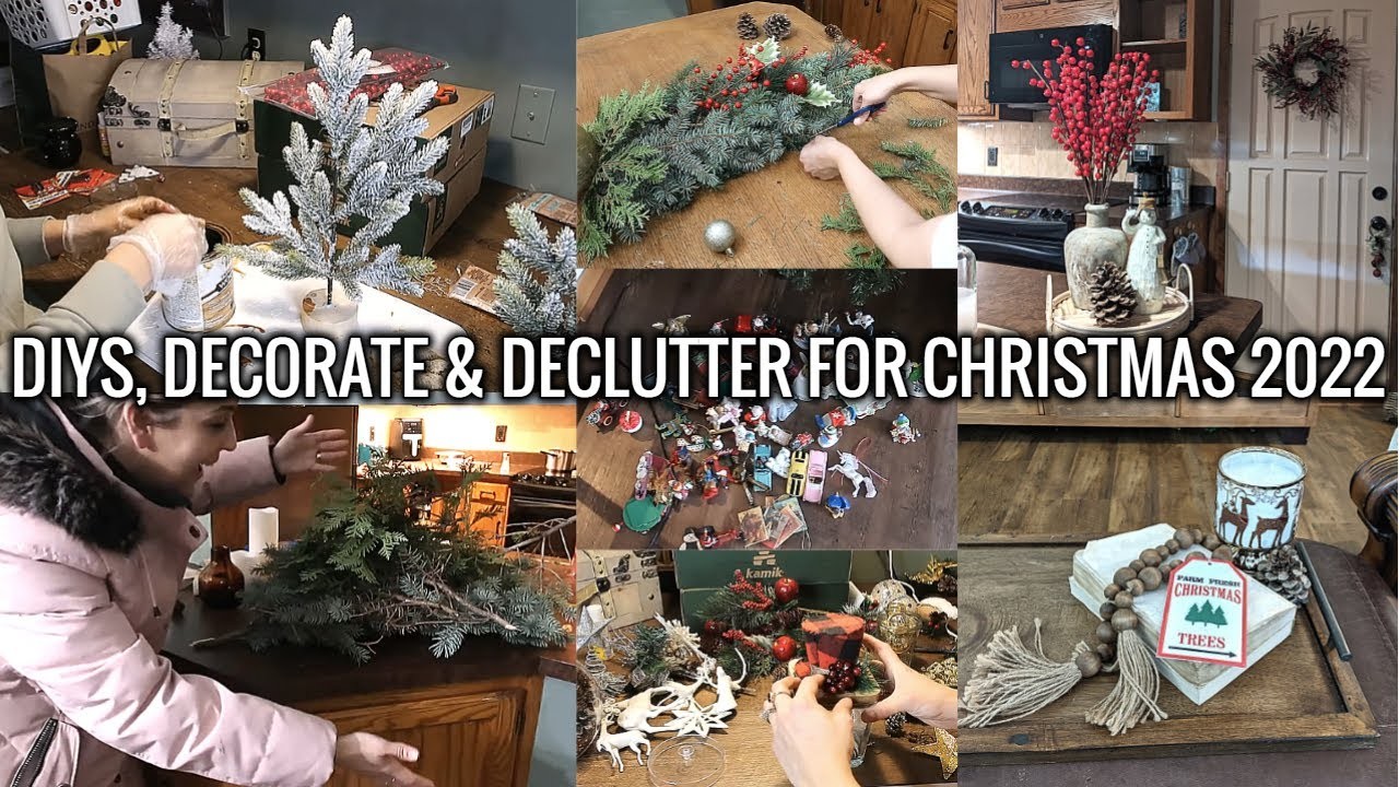 DIYs, Home Decor Ideas & Declutter With Me For Christmas 2022 | Christmas 2022 on an Extreme Budget!