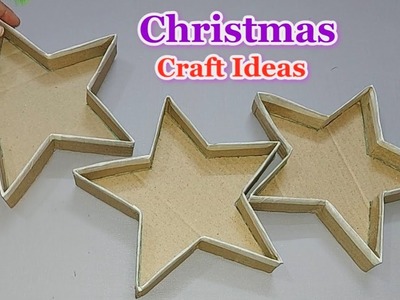 Economical Christmas Decoration idea with simple material |DIY Affordable Christmas craft idea????275