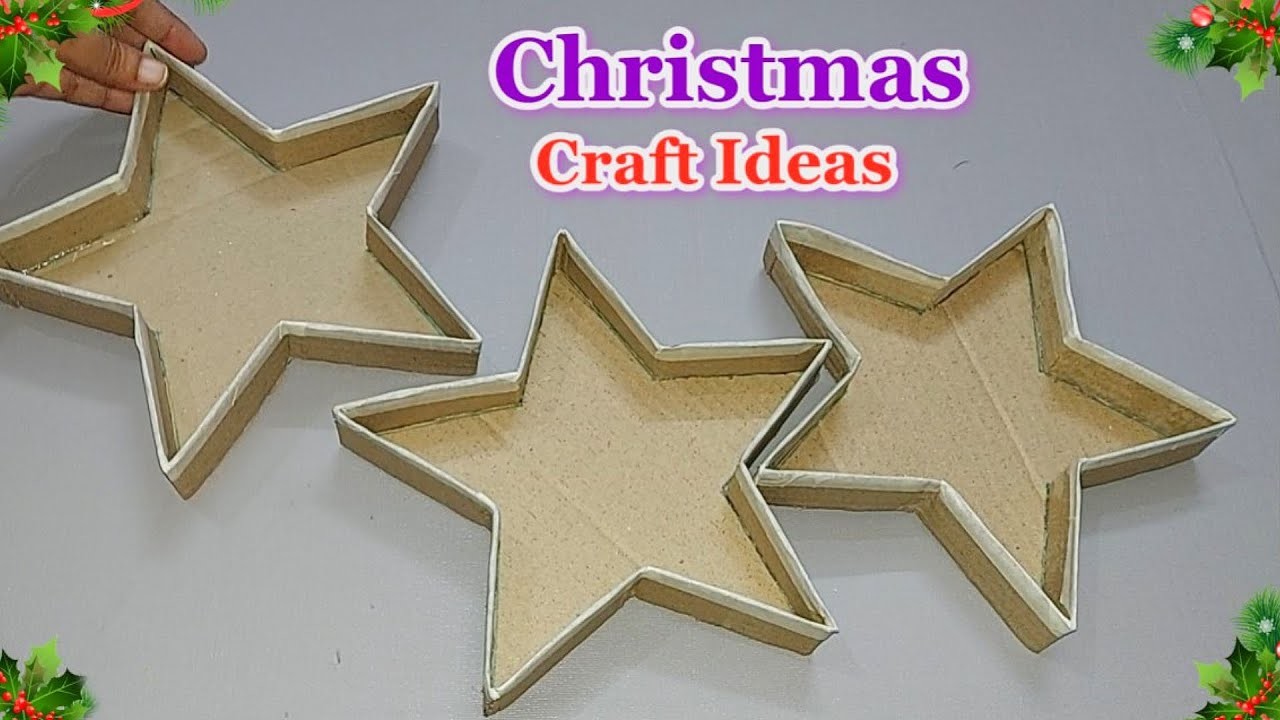 Economical Christmas Decoration idea with simple material |DIY Affordable Christmas craft idea????275