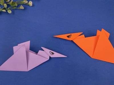 Fold A Pteranodon From Paper | DIY Komorebi