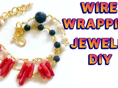 How to make a Headpin | Wire Wrapping Jewelry Tutorial | How to make a Wire Clasp | DIY Jewelry