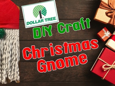 How to Make a Holiday Gnome - Budget Friendly- Dollar Tree DIY Craft -Macramé with Nautical Rope