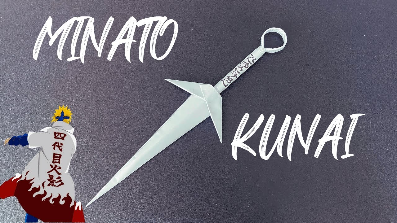 How To Make Minato Kunai From Paper | DIY Paper Ninja Kunai ???? | Naruto Serial Anime