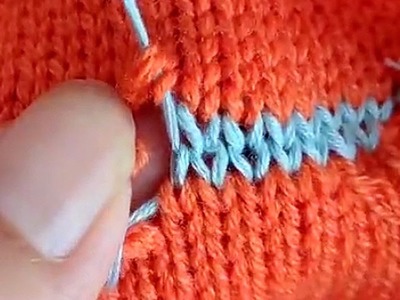 How to Perfectly Repair Holes in Knitted Sweaters????The Method is Very Simple