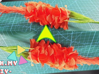 Instructions for making hyacinth flowers with colored paper | MINH MY -DIY-