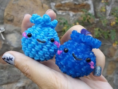 Loomigurumi Blueberry Tutorial (Rainbowloom)