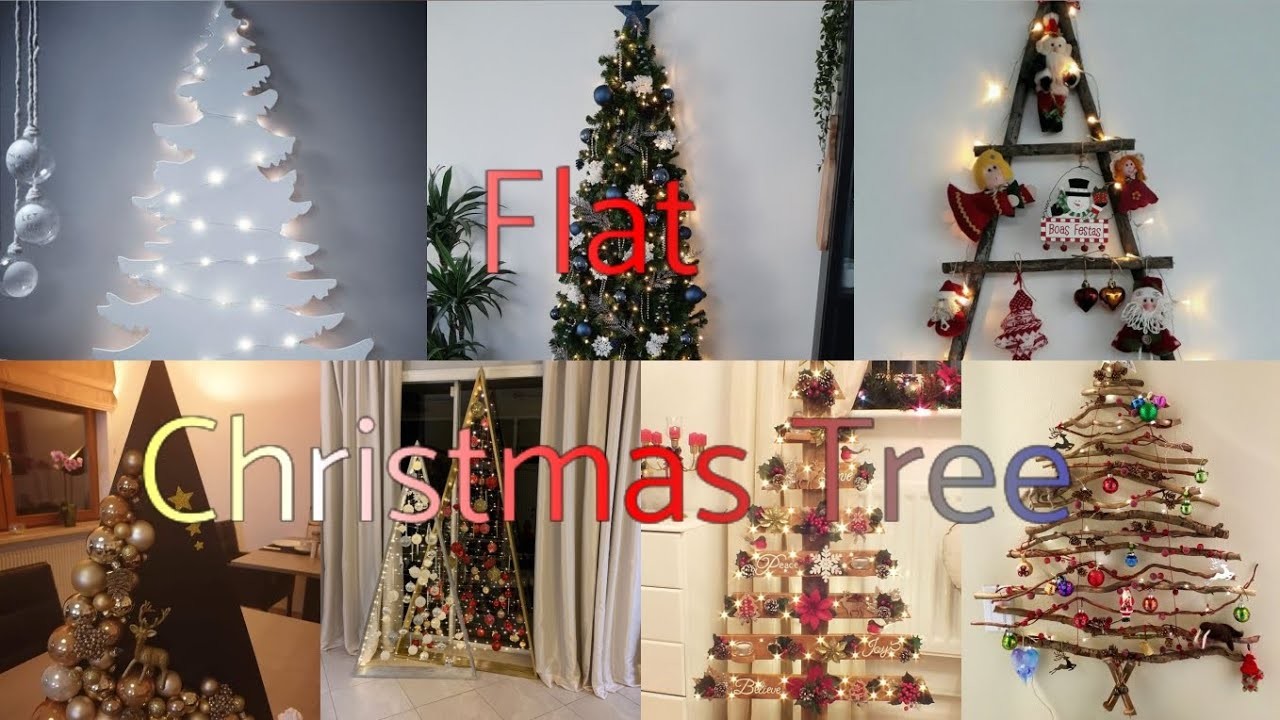 Not your traditional Cristmas Tree - Space saving Christmas tree - Christmas decorations  2022