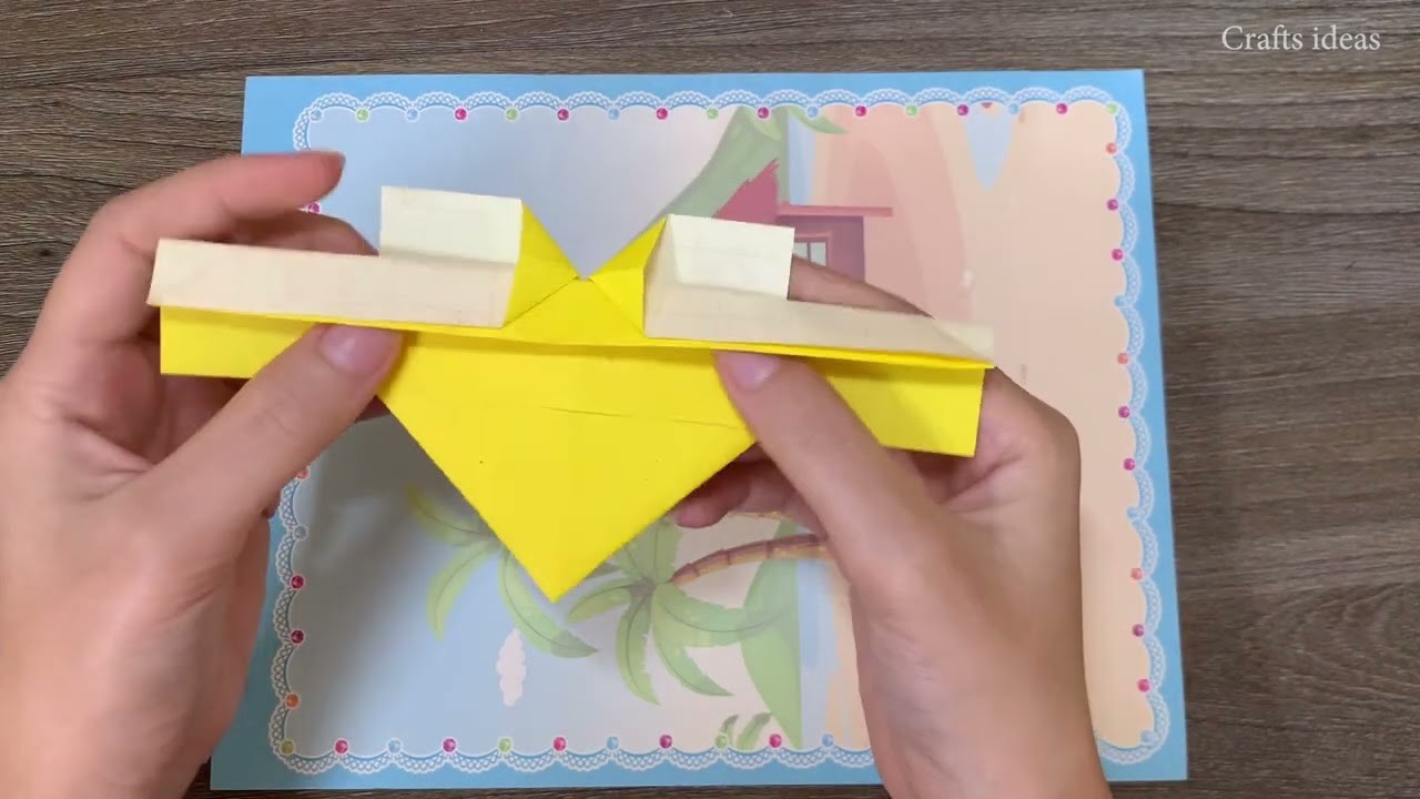 Origami Heart With Wings - DIY Crafts ideas