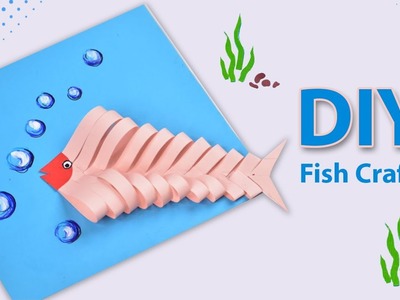 Paper Fish | Paper Fish Crafting| DIY Paper Fish