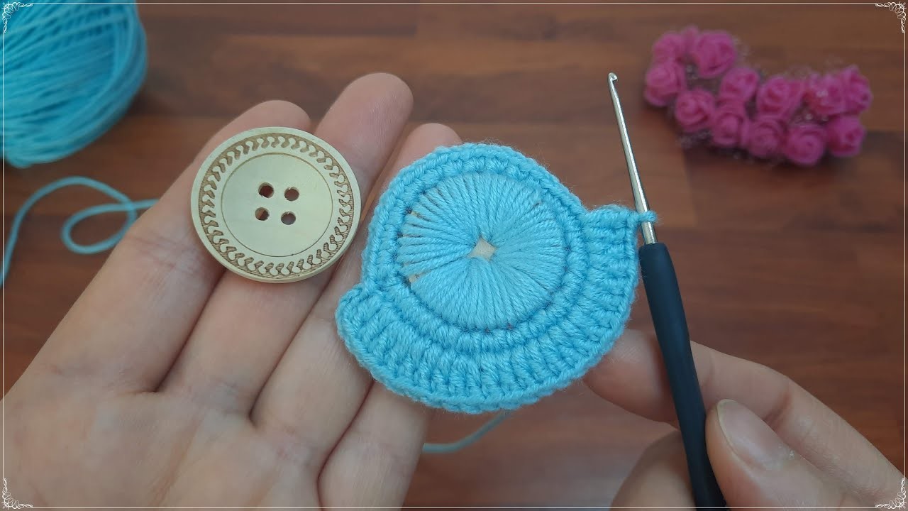 Wow! How to make an eye-catching crochet keychain Amazing Idea ✔ Super fikir tığ işi anahtarlık