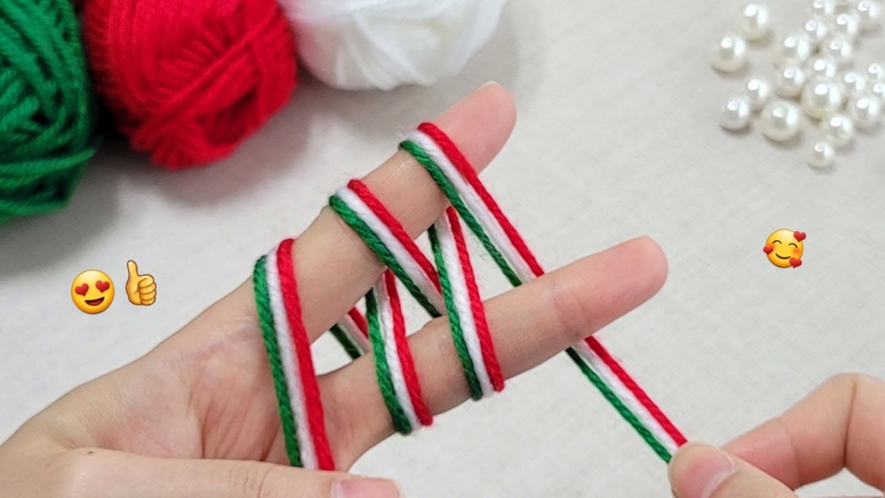You Must See This!! Super Easy and Beautiful Christmas Decor Idea with wool, beads. DIY Crafts