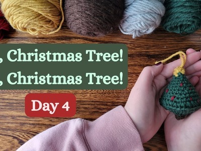 12 Days of Crochet Christmas Ornaments! | Day 4