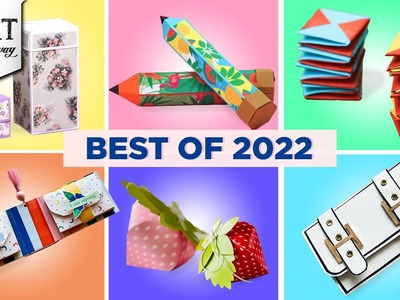Best Of 2022 | Paper Crafts | Gift Ideas | DIY Projects | Best Of 2022 Crafts | @VENTUNOART