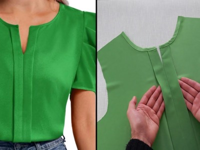 ???? Best Way Women's Collar Sewing ✅️ Sewing Tutorial and Technique