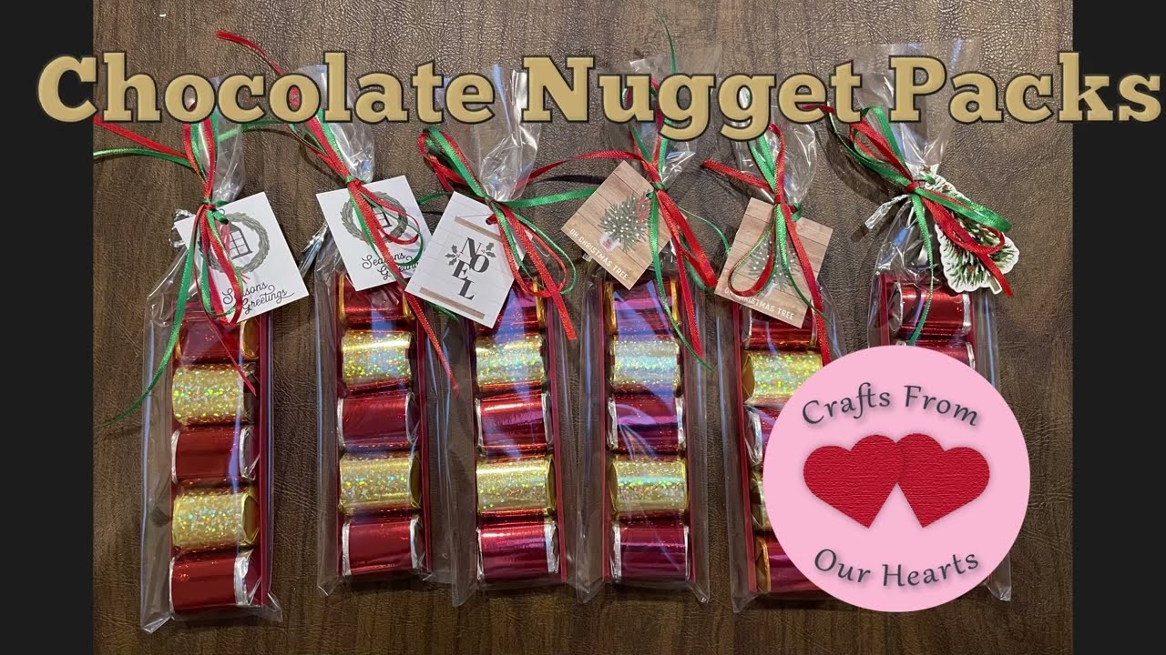 Chocolate Nugget Packs for Christmas