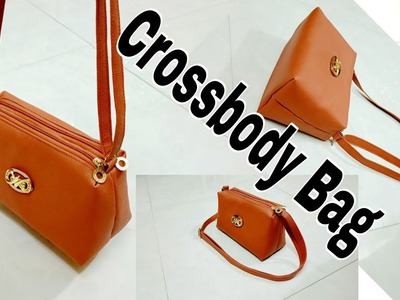 DIY: Designer Crossbody Bag, Shoulder Bag Tutorial By Anamika Mishra. 