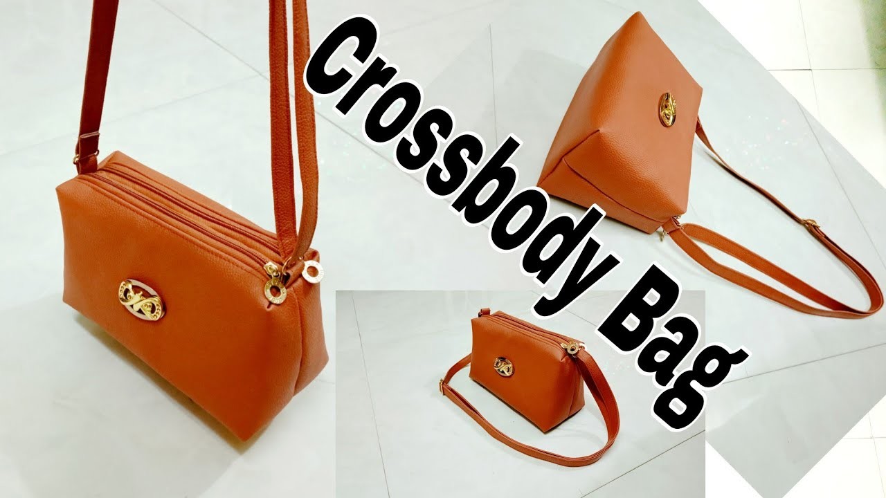 DIY: Designer Crossbody Bag, Shoulder Bag Tutorial By Anamika Mishra. 