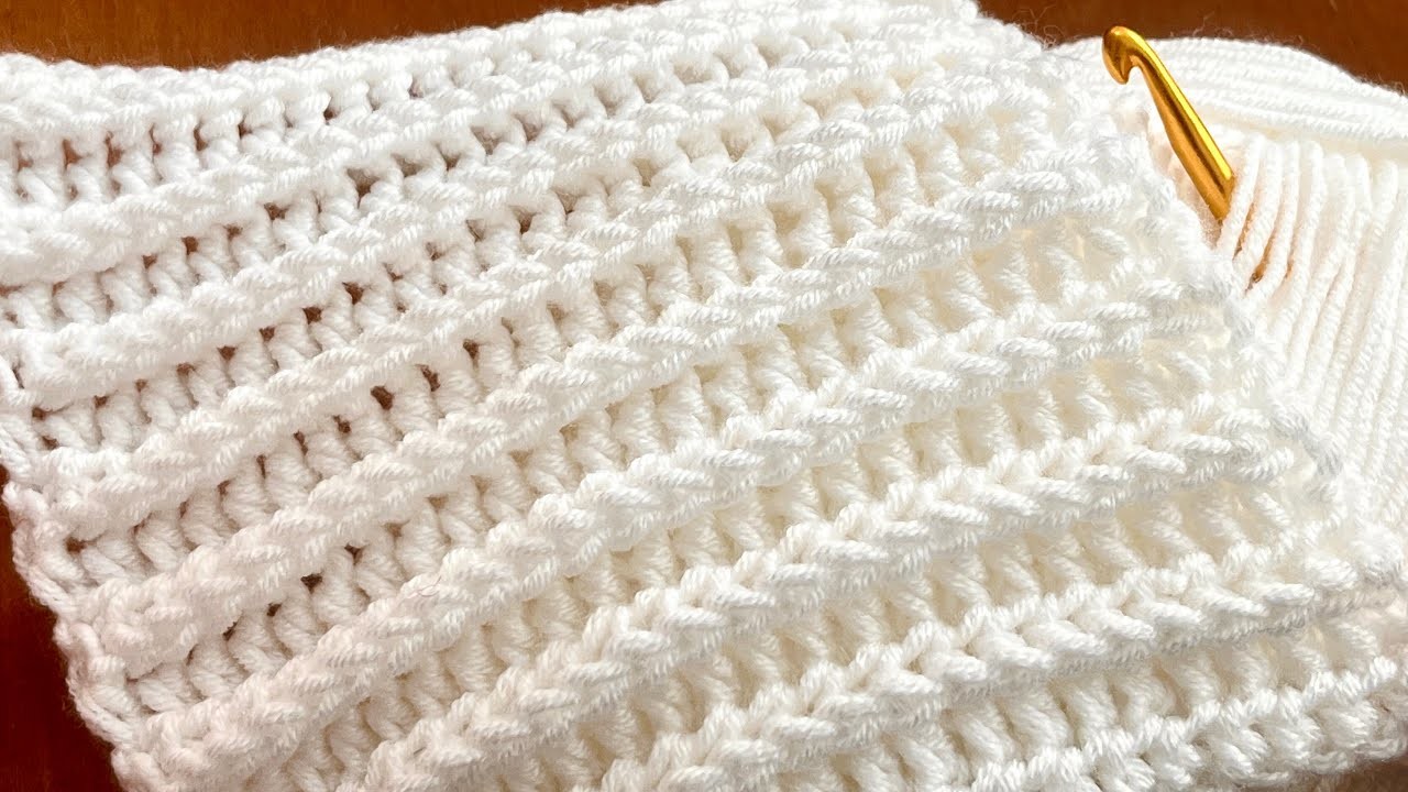 Fantastic!???? How to Crochet for beginners. Crochet baby blanket