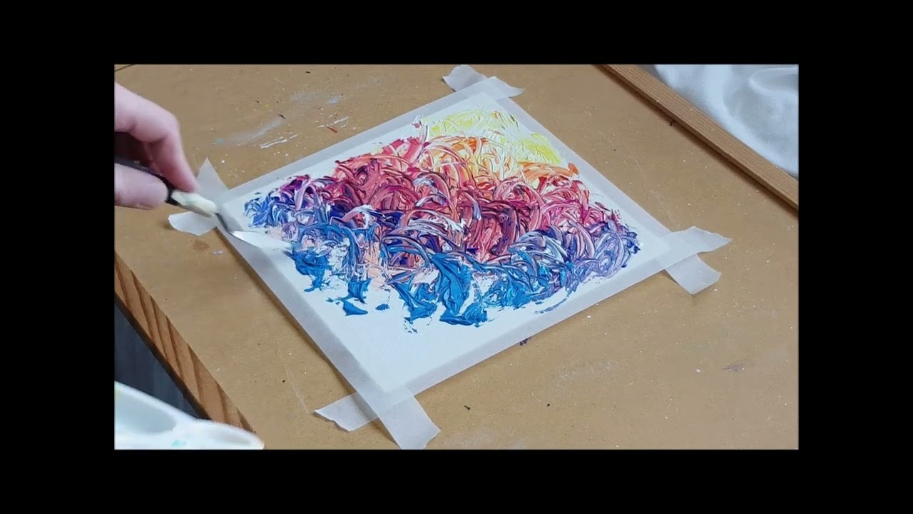 Gordon Bryan Art - Rainbow Swirl | Acrylic | Abstract Art