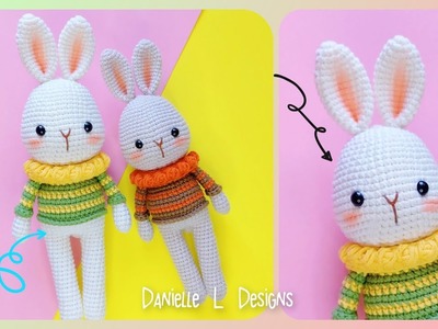 How to crochet Bunny ♡ crochet bunny amigurumi