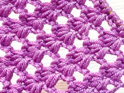 How to crochet for beginners ❤️???? Very Easy tunisian Crochet for beginners
