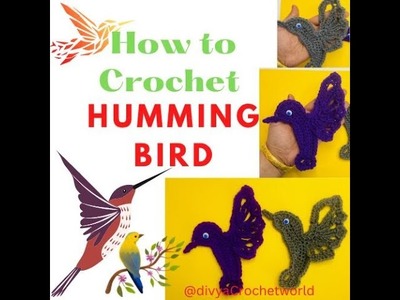 How to Crochet HummingBird #crochet #amigurumi #crochet-hummingbird #hummingbird #amigurumilove #how