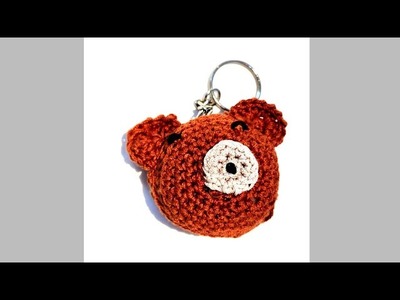 How to Crochet KeyChain. Crochet Dog Keychain
