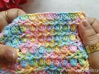 How to crochet new patten for shawl,top, baby blanket | Ep- 110|Monika's Crochet #crochet #christmas