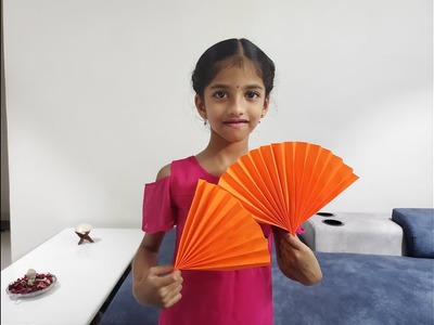 How To Make A Hand Fan | DIY Crafts | Kids crafts | Easy Crafts for Kids