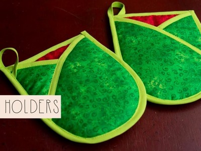 Make pot holders for your kitchen  | Sew with Luzkita