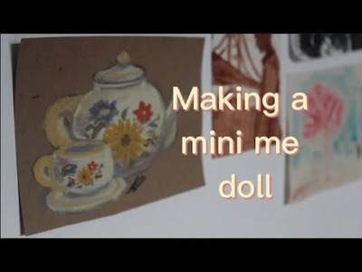 Making a mini me doll | Christmas gift