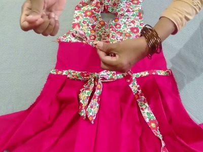 New style baby frock cutting and stitching full tutorial