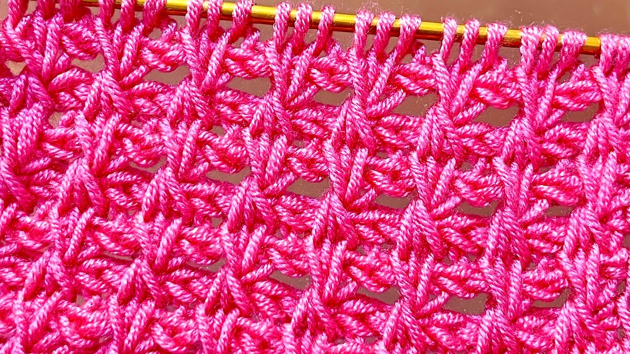 So Beautiful and so Easy!???????? How to do Crochet knitting for beginners
