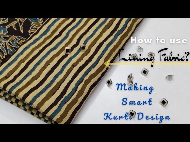 ????Stunning Long Kurti Design Cutting and Stitching. Pleated Kurti Design. V neck Design