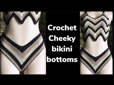 These Crochet Bikini Bottoms. Shorts Are So Cute (They'll Make You Want To Catch A Wave)!