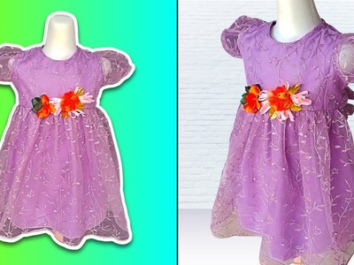 Very Beautiful, Baby party dresses 2 - 4 year old  | Easy way to sew baby dresses