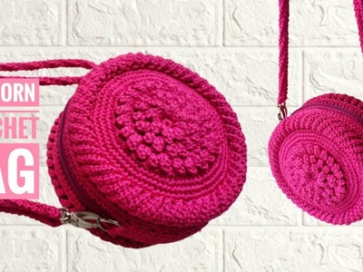 WOW ❤️ Latest Design || Tutorial Pop Corn Crochet Bag || Subtitles Available