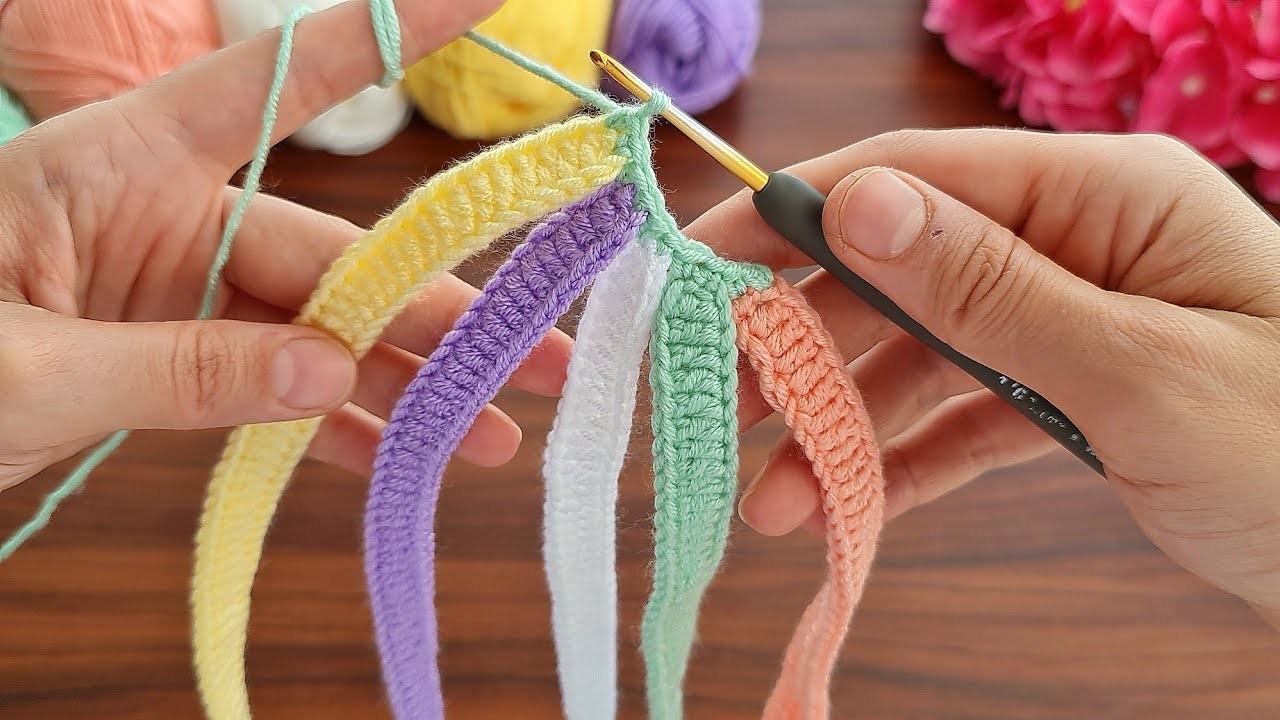 Wow!! super idea ???? How to make a crochet ivy pattern  Çok güzel sarmaşık örgü modeli.