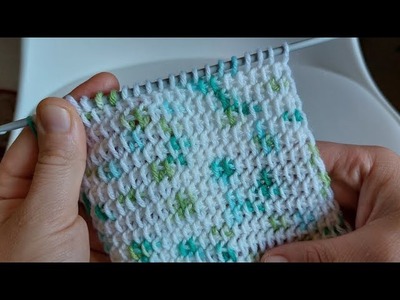Amazing ???? ???? tunisian crochet stitch for beginners #tunisiancrochet #crochet #tutorial
