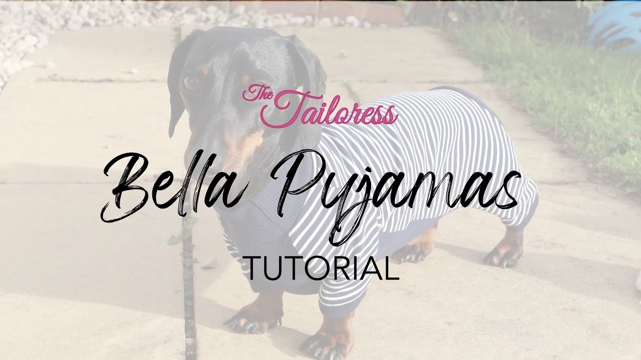 BELLA PYJAMAS FOR DOGS SEW-ALONG TUTORIAL - The Tailoress®