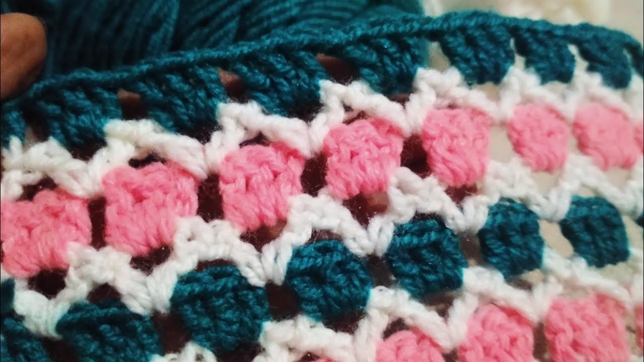 Crochet Baby blanket design.crochet.crochet design.crochet blanket @shazeenagul1401