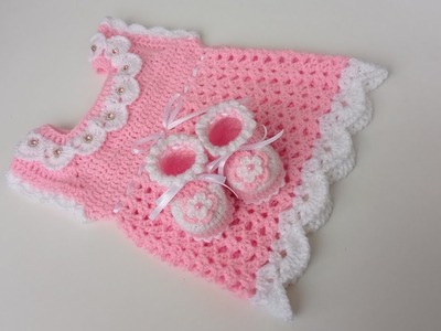 CROCHET BABY BOOTIES. VERY EASY. Perfect for beginners ???? part 1.2