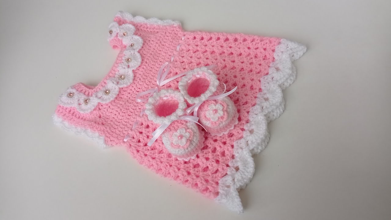 CROCHET BABY BOOTIES. VERY EASY. Perfect for beginners ???? part 1.2