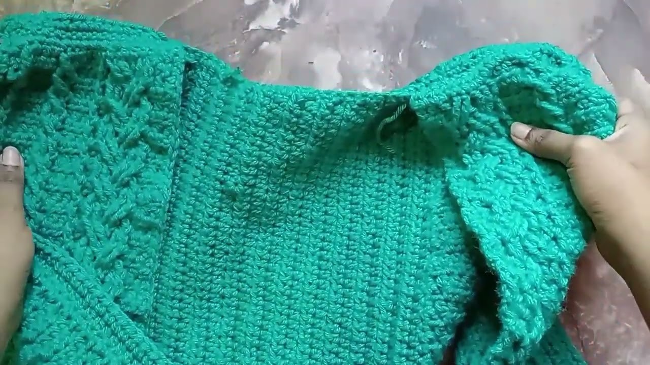 Crochet cardigan part 2|| easy tutorial for beginners