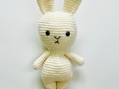 Crochet Rebecca Rabbit Part 1 (little sewing)