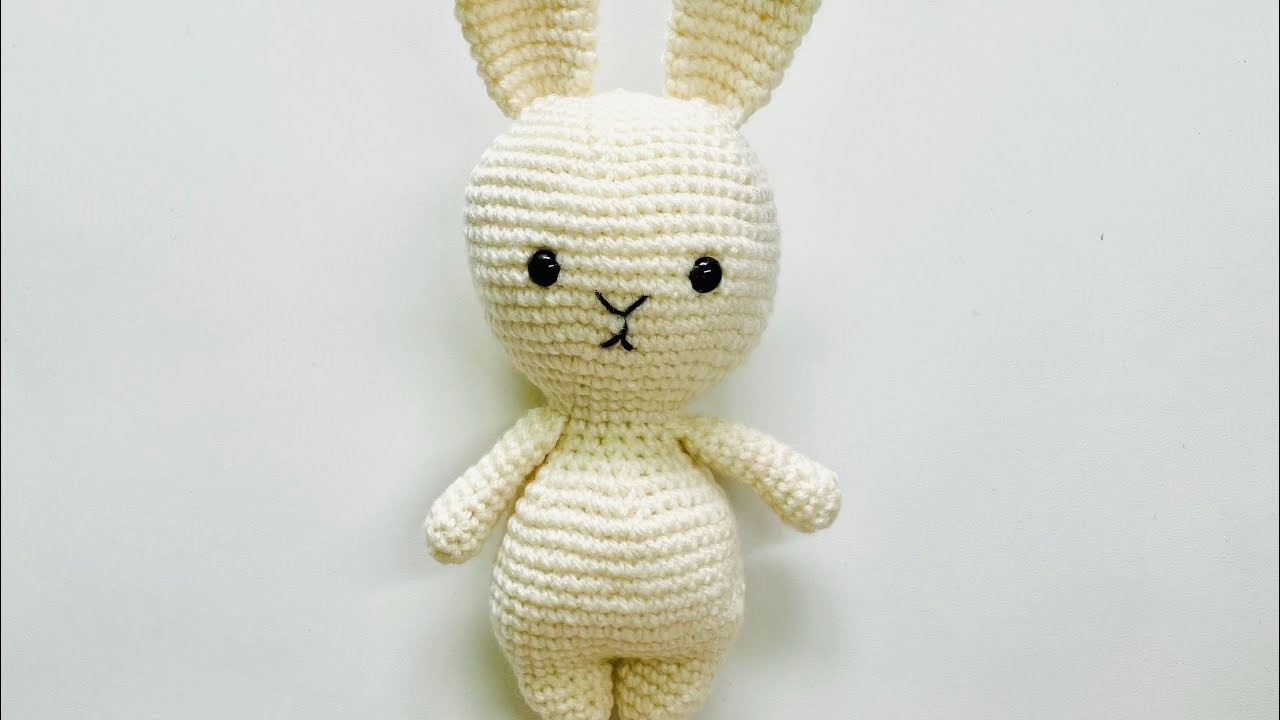 Crochet Rebecca Rabbit Part 1 (little sewing)