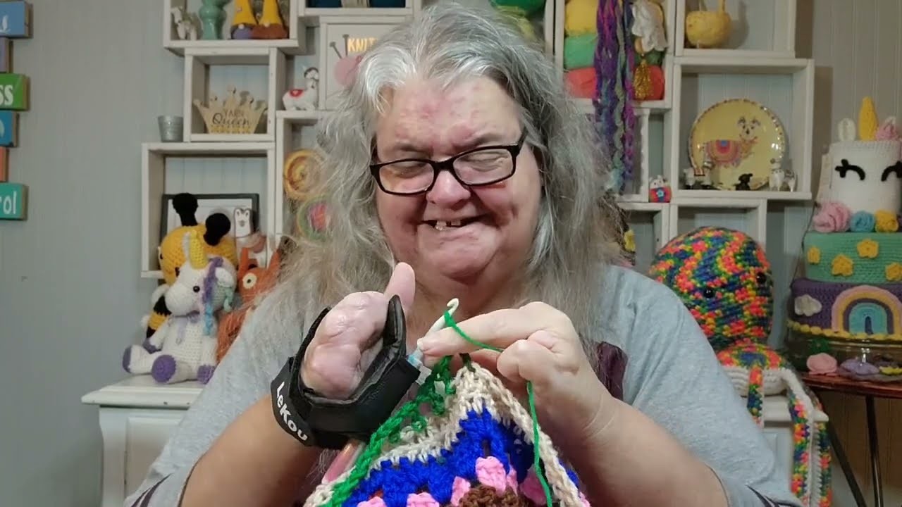 Day 22 * Crochet Stitch Sampler Wrap * Yarn Advent